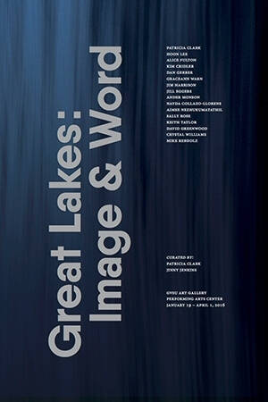 Cover for the digital catalogue titled "Great Lakes: Image & Word"